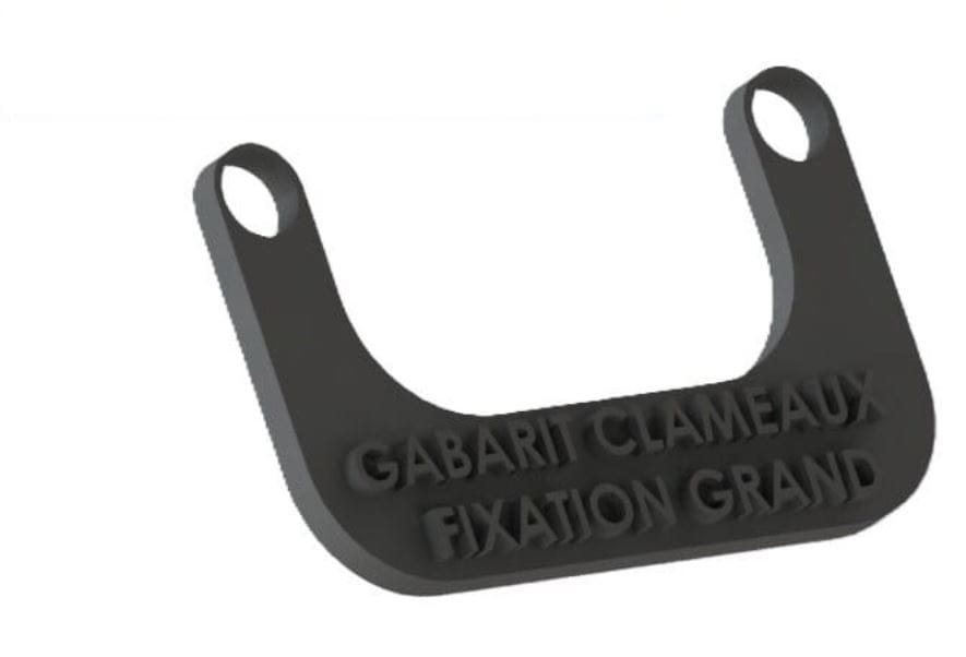 GABARIT POUR CLAMEAUX – Vendu à l&rsquo;unité