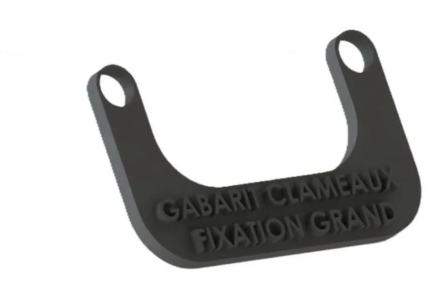 GABARIT POUR CLAMEAUX – Vendu à l&rsquo;unité