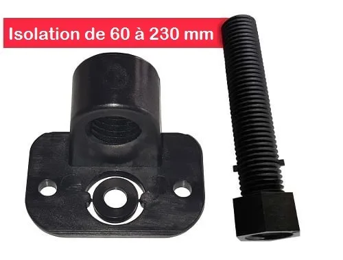 FIXATION SPECIFIQUE DORMANTS GEALAN Séries 8000 et 9000 – Carton de 10